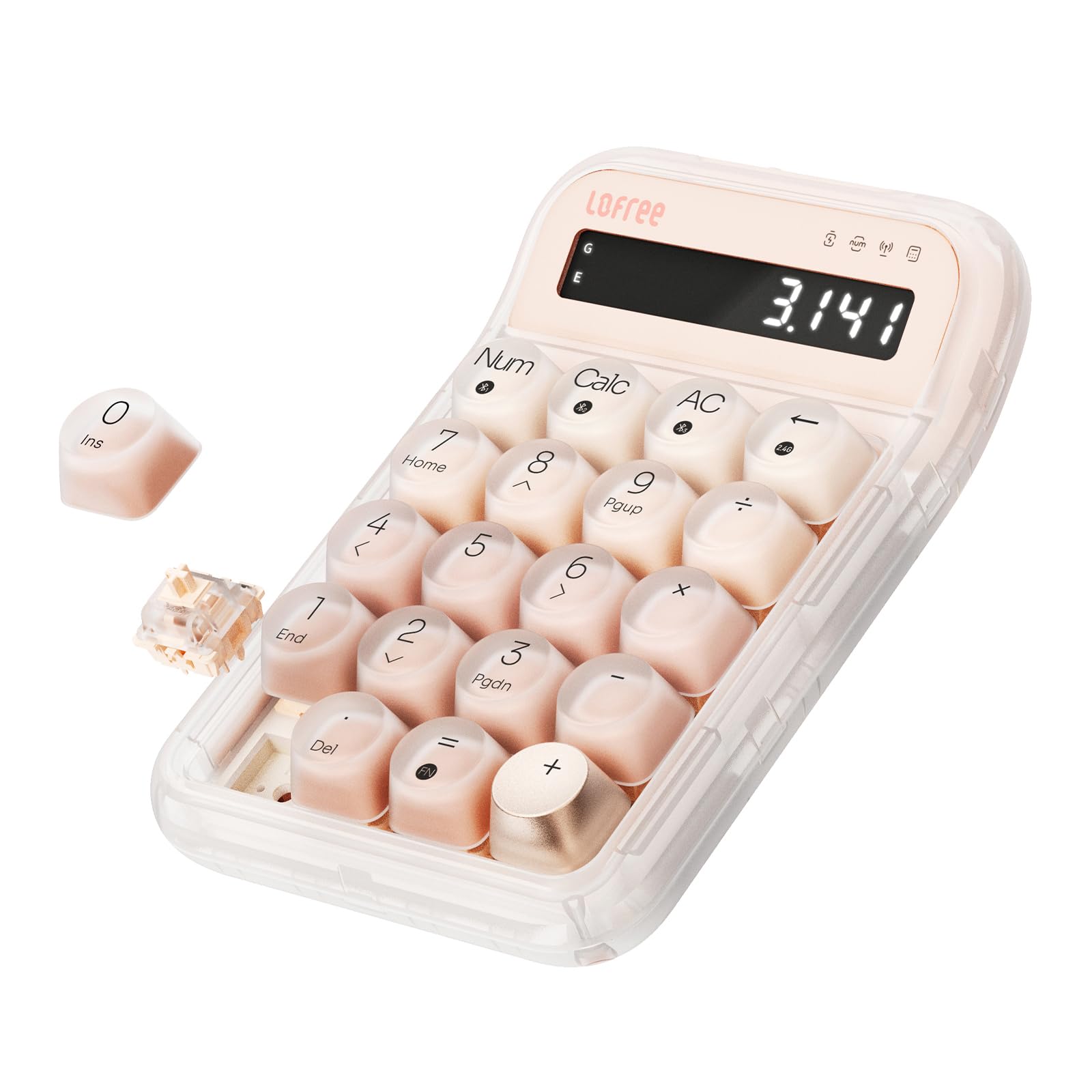Amazon.co.jp: LOFREE Foundation トライモードワイヤレス メカニカル